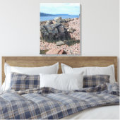 St. Anne's Bay, Cape Breton, Nova Scotia Canvas Afdruk (Insitu (Slaapkamer))