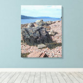 St. Anne's Bay, Cape Breton, Nova Scotia Canvas Afdruk (Insitu (Houten vloer))