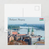 St. Anne's Church en Margaret Bridge in Boedapest Briefkaart (Voorkant / Achterkant)