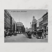 St. Ann's Square, Manchester, c.1910 Briefkaart (Voorkant)