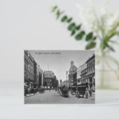 St. Ann's Square, Manchester, c.1910 Briefkaart (Staand voorkant)