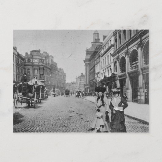 St. Ann's Square, Manchester, c.1910 Briefkaart (Voorkant)