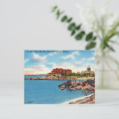 St. Ann's van het Zee, Kennebunkport, Maine Briefkaart (Staand voorkant)