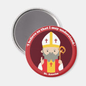 St. Anselm Magneet (Voorkant / Achterkant)