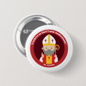St. Anselm Ronde Button 5,7 Cm (Voorkant /achterkant)