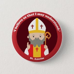 St. Anselm Ronde Button 5,7 Cm