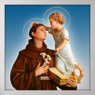 ST. ANTHONIE VAN PADUA POSTER