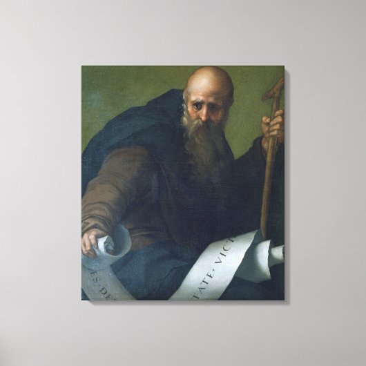 St. Anthony Abbot (c.251-356) c.1518-19 (olie op c Canvas Afdruk (Voorkant)