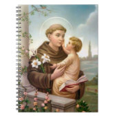 St. Anthony & Child Jesus Notitieboek (Voorkant)
