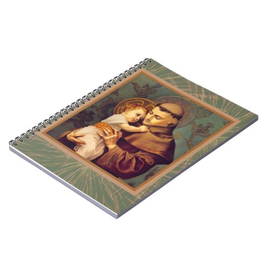 St. Anthony & Child Jesus Notitieboek (Linkerzijde)