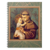 St. Anthony & Child Jesus Notitieboek (Voorkant)