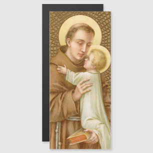 St Anthony & Christ Child (JM 05) Magnetische Kaar