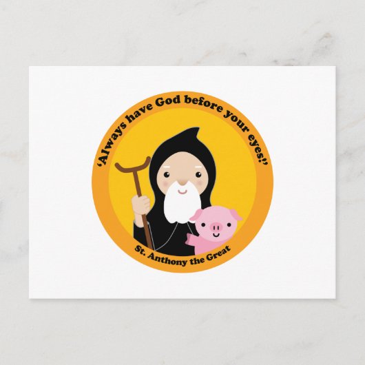 St. Anthony de Grote Briefkaart (Voorkant)