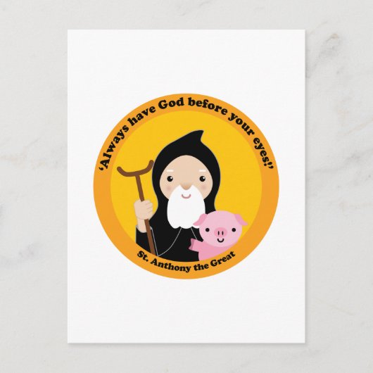 St. Anthony de Grote Briefkaart (Voorkant)