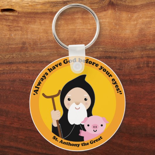 St. Anthony de Grote Sleutelhanger (Voorkant)