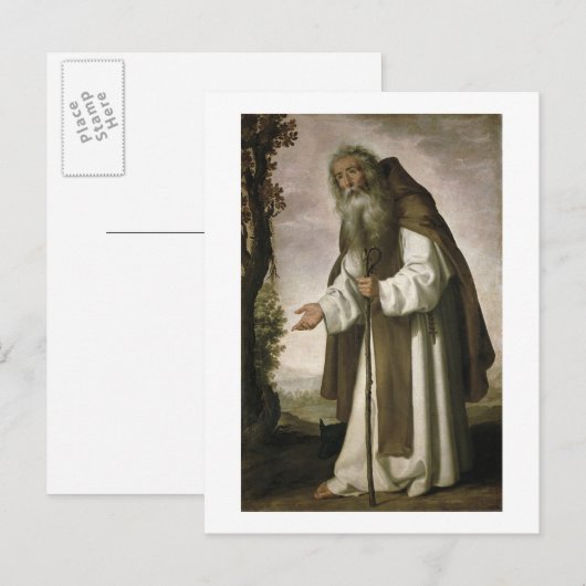 St. Anthony Dispirited, 1640 (olie op doek) Briefkaart (Voorkant / Achterkant)