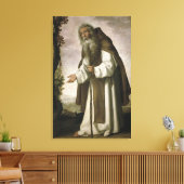 St. Anthony Dispirited, 1640 (olie op doek) Canvas Afdruk (Insitu (Woonkamer))
