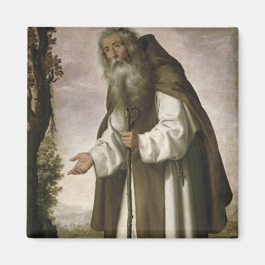 St. Anthony Dispirited, 1640 (olie op doek) Magneet (Voorkant)