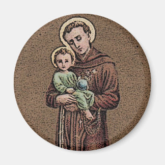 St. Anthony en Baby Jesus Magneet