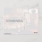 St.Anthony en St.Louis van Lorenzo Lotto Briefkaart (Achterkant)