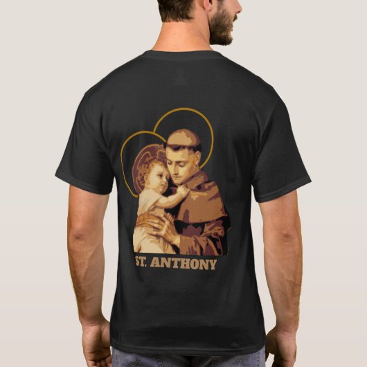 ST. ANTHONY HEEFT MIJN TERUG T-SHIRT (Achterkant)