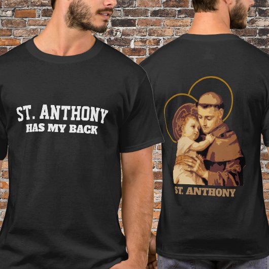 ST. ANTHONY HEEFT MIJN TERUG T-SHIRT