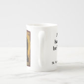 St. Anthony het Grote Pictogram & Citaat Porselein Kop (Achterkant)