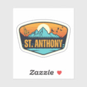 St. Anthony, Idaho Sticker (Vel)