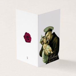 St. Anthony Katholieke Condoleance Dank u Kaarten