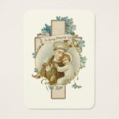 ST. ANTHONY-katholieke Kaart van begrafenisgebed (Voorkant)