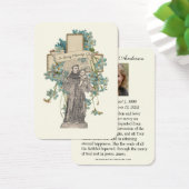 ST. ANTHONY-katholieke Kaart van begrafenisgebed (Bureau)