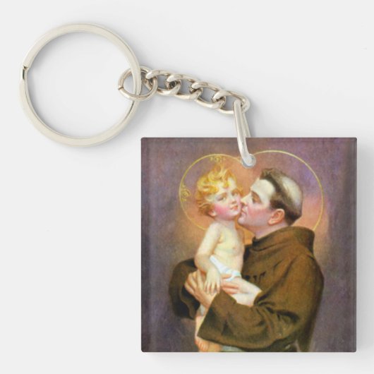 St. Anthony Key Chain Sleutelhanger (Voorkant)