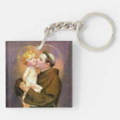 St. Anthony Key Chain Sleutelhanger (Achterkant)