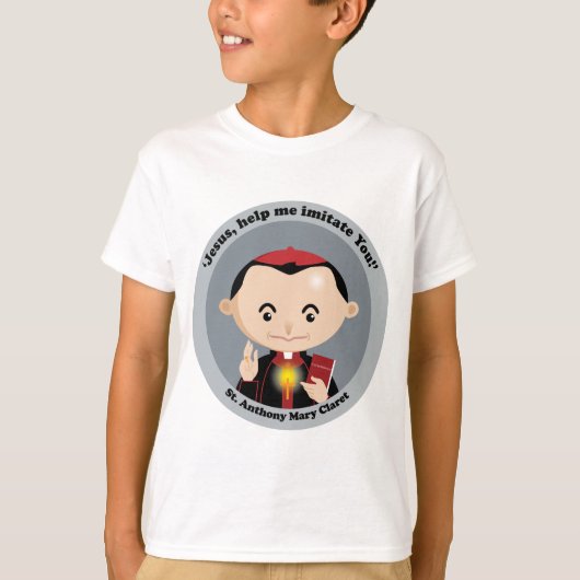 St. Anthony Mary Claret T-shirt (Voorkant)