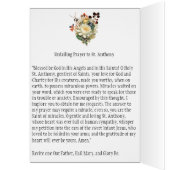 St. Anthony met Baby Jesus Prayer  (Binnen (Links))