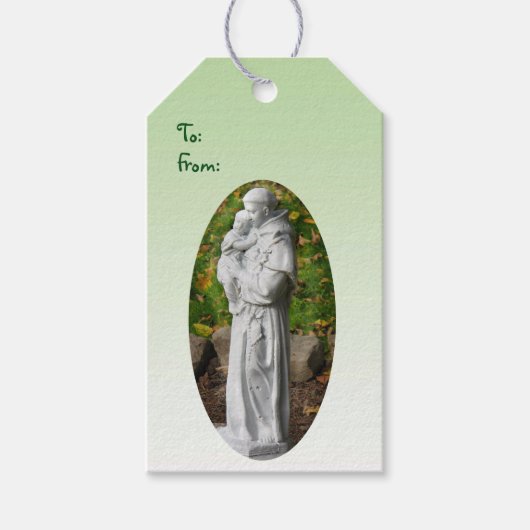 St. Anthony Pack of Gift Labels Cadeaulabel (Voorkant)