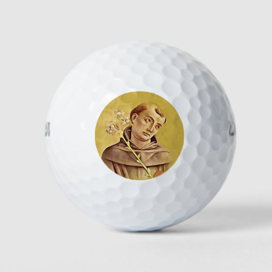 St. Anthony Patroon Heilige Verloren Golfballen Hu (Voorkant)