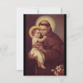 St. Anthony Prayer Card (Voorkant)