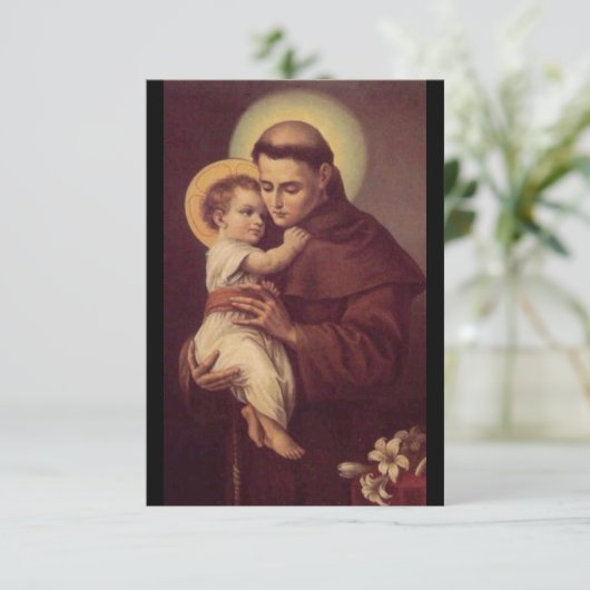 St. Anthony Prayer Card (Staand voorkant)
