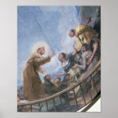 St. Anthony Preaching Poster (Voorkant)