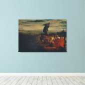 St. Anthony Preaching to the Fish, c.1580 Canvas Afdruk (Insitu (Houten vloer))