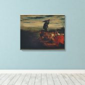 St. Anthony Preaching to the Fish, c.1580 Canvas Afdruk (Insitu (Houten vloer))