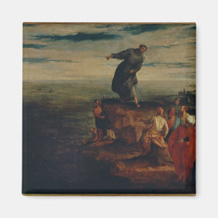 St. Anthony Preaching to the Fish, c.1580 Magneet
