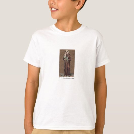 St. Anthony Tee Shirt - Latijn (Voorkant)