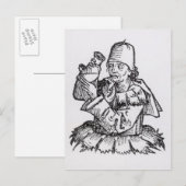 St. Anthony uit 'Liber Chronicarum' Briefkaart (Voorkant / Achterkant)