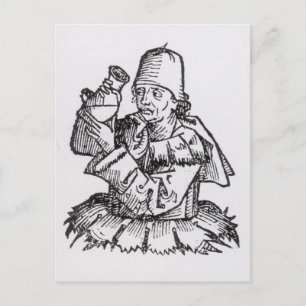 St. Anthony uit 'Liber Chronicarum' Briefkaart