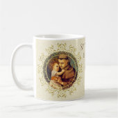 St. Anthony van de Baby van Padua Jesus Religious Koffiemok (Links)