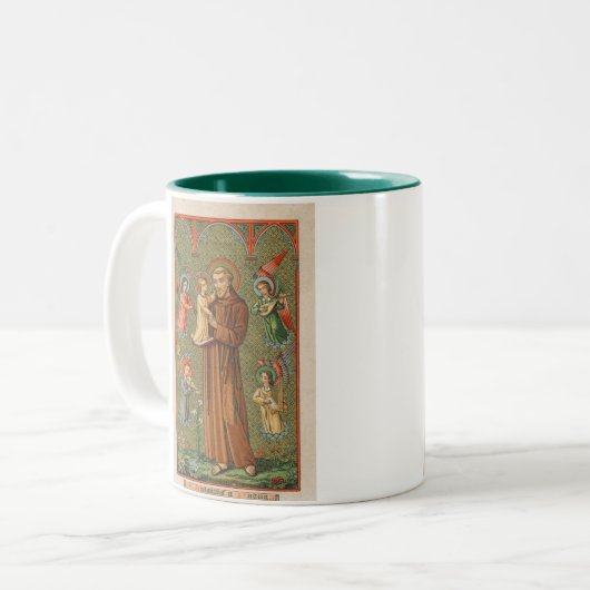 St. Anthony van de mok Padua (Voorkant links)