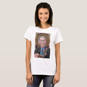 St. Anthony van de 'Rona beschermt ons als dames T-shirt (Voorkant volledig)