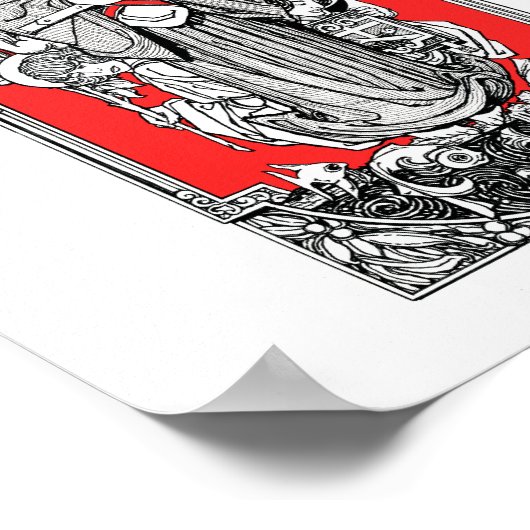 St. Anthony van Padua 8 x 10 inch afdrukken Poster (Hoek)